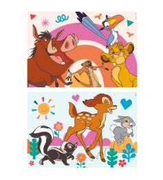 Puzzle Educa Disney Animals de 2x16 Pzs Madera