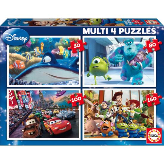 Puzzle Educa Disney Pixar Multi Progresivo 50+80+100+150