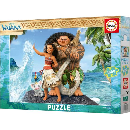 Puzzle Educa Disney Vaiana de 1000 Piezas