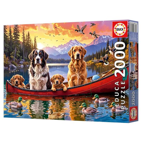 Puzzle Educa Domingo con los Niños de 2000 Piezas