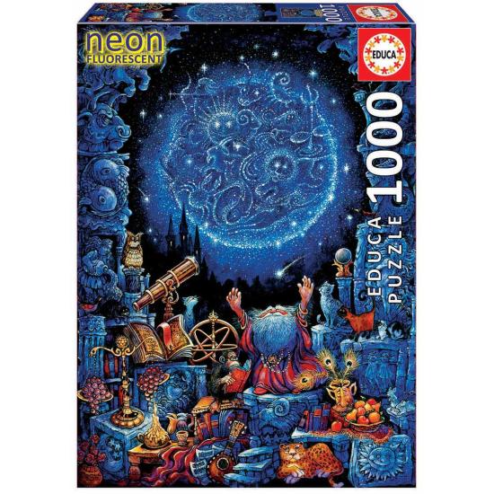 Puzzle Educa El Astrólogo, Neón de 1000 Piezas
