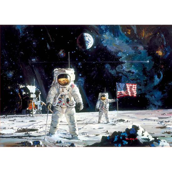 Puzzle Educa El Primer Hombre en la Luna de 1000 Piezas Puzzle Educa El Primer Hombre en la Luna de 1000 Piezas