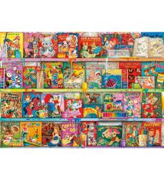 Puzzle Educa El Rincón del Libro Divertido y Kitsch de 1500 Piez