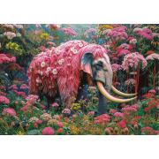 Puzzle Educa Elefante Floral de 1000 Piezas