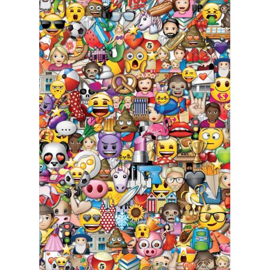 Puzzle Educa Emoji 2 x 500 Piezas Puzzle Educa Emoji 2 x 500 Piezas