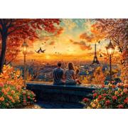 Puzzle Educa Enamorados en París de 1500 Piezas