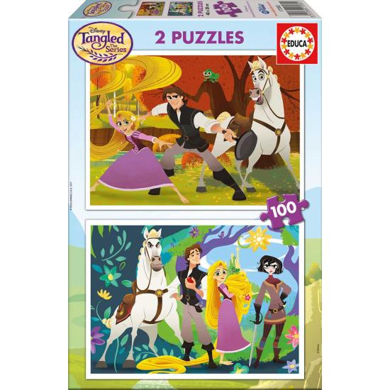 Puzzle Educa Enredados 2 x 100 Piezas