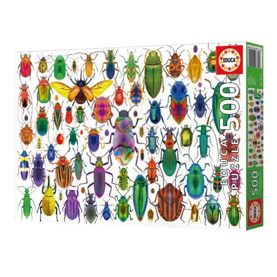 Puzzle Educa Escarabajos de 500 Piezas