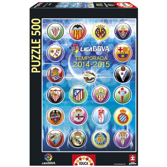 Puzzle Educa Escudos de la Liga Epañola de Fútbol Profesional d
