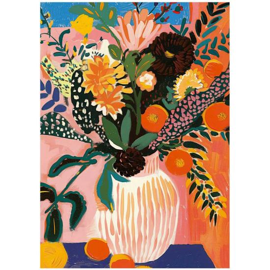 Puzzle Educa Flor Boho de 500 Piezas