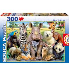 Puzzle Educa Foto de Clase de 300 Piezas