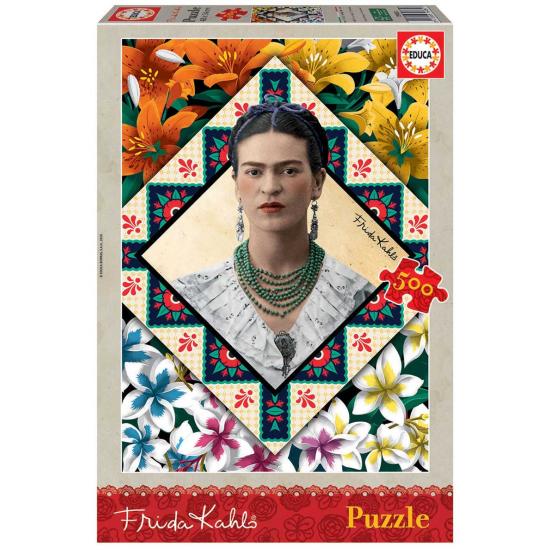 Puzzle Educa Frida Kahlo de 500 Piezas Puzzle Educa Frida Kahlo de 500 Piezas