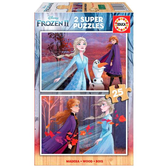 Puzzle Educa Frozen 2 de 2 x 25 Piezas Puzzle Educa Frozen 2 de 2 x 25 Piezas