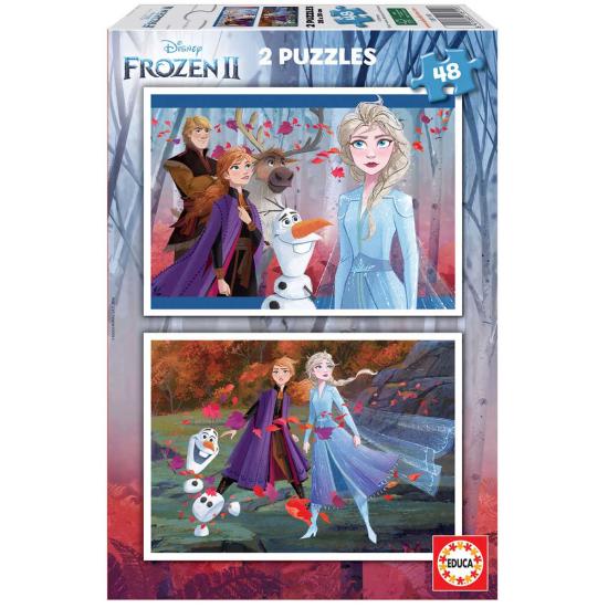 Puzzle Educa Frozen 2 de 2 x 48 Piezas Puzzle Educa Frozen 2 de 2 x 48 Piezas