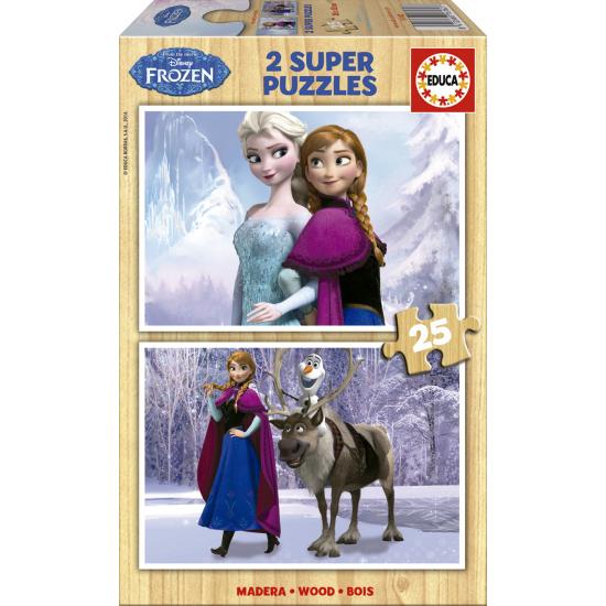 Puzzle Educa Frozen  2 x 25 Piezas Puzzle Educa Frozen  2 x 25 Piezas