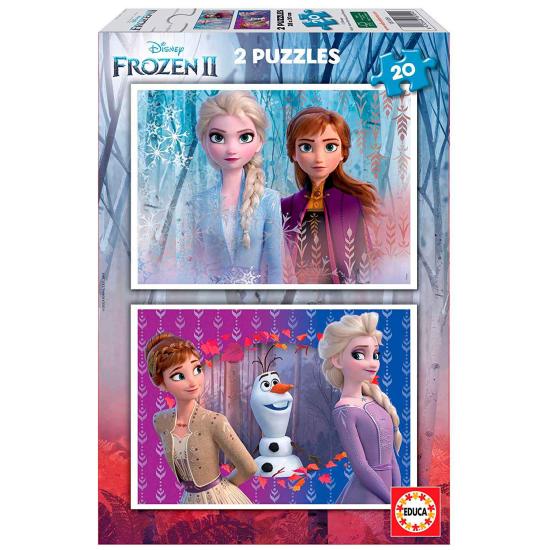 Puzzle Educa Frozen 2 de 2 x 20 Piezas Puzzle Educa Frozen 2 de 2 x 20 Piezas