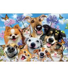 Puzzle Educa Fun in the Sun, Selfie de 500 Piezas