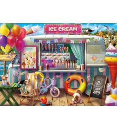 Puzzle Educa Furgoneta de Helados de 500 Piezas