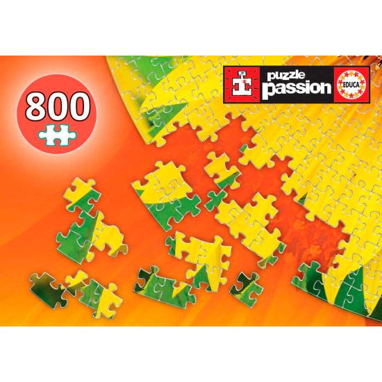 Puzzle Educa Redondo Girasol de 800 Piezas Puzzle Educa Redondo Girasol de 800 Piezas