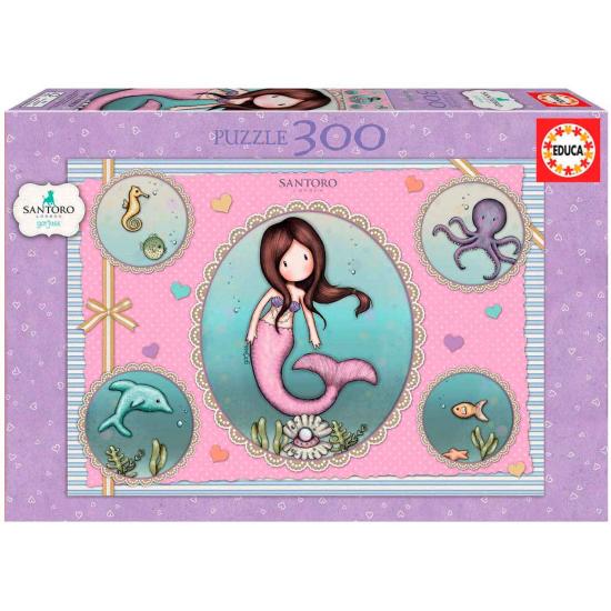 Puzzle Educa Gorjuss So Nice To Sea You de 300 Piezas