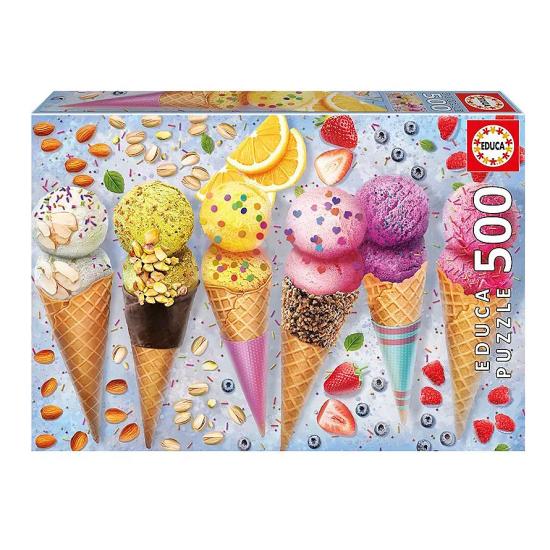 Puzzle Educa Helados de 500 Piezas Puzzle Educa Helados de 500 Piezas