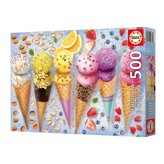 Puzzle Educa Helados de 500 Piezas Puzzle Educa Helados de 500 Piezas