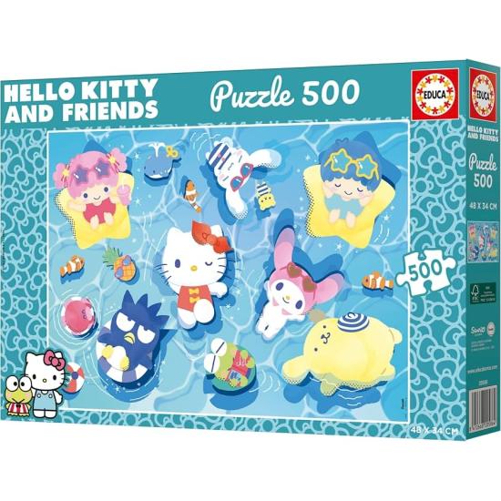 Puzzle Educa Hello Kitty Piscina de 500 Piezas
