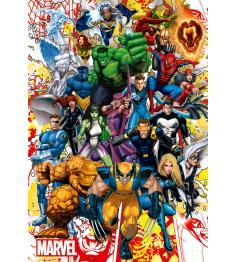 Puzzle Educa Héroes Marvel de 500 Piezas