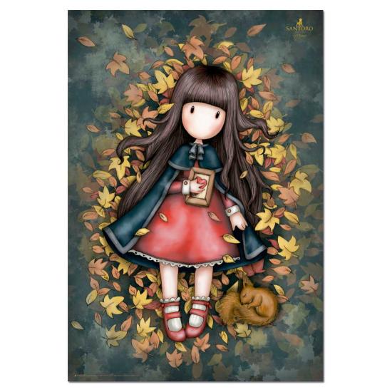 Puzzle Educa Gorjuss, Hojas de Otoño de 1000 Piezas