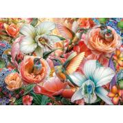 Puzzle Educa Jardín de Colibríes de 500 Piezas