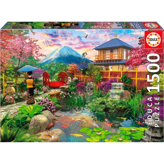 Puzzle Educa Jardín Japonés de 1500 Pzs