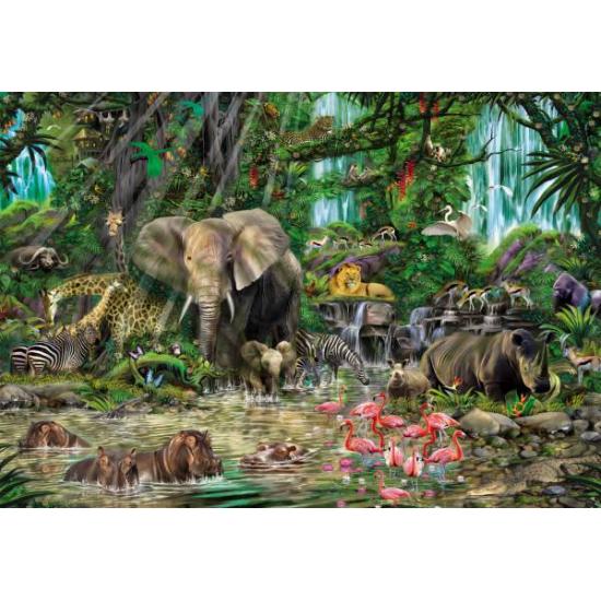 Puzzle Educa Jungla Africana de 2000 Piezas