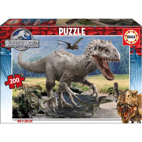 Puzzle Educa Jurassic World de 200 Piezas Puzzle Educa Jurassic World de 200 Piezas