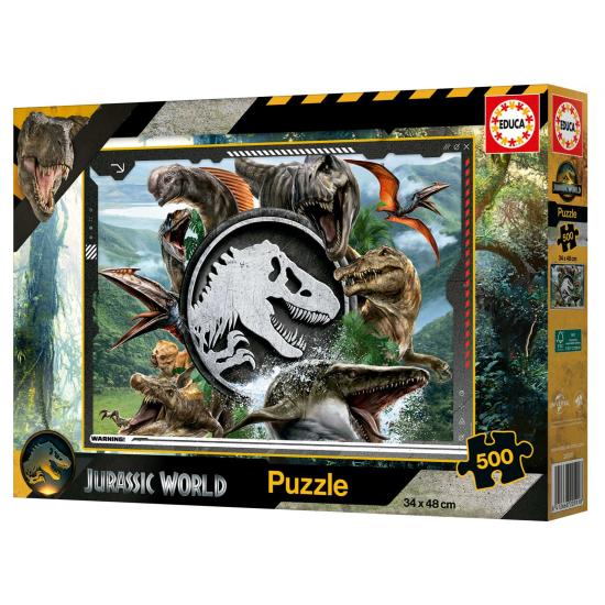 Puzzle Educa Jurassic World de 500 Piezas