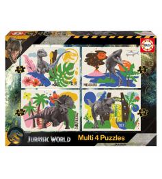Puzzle Educa Jurassic World Multi Progresivo 50+80+100+150P