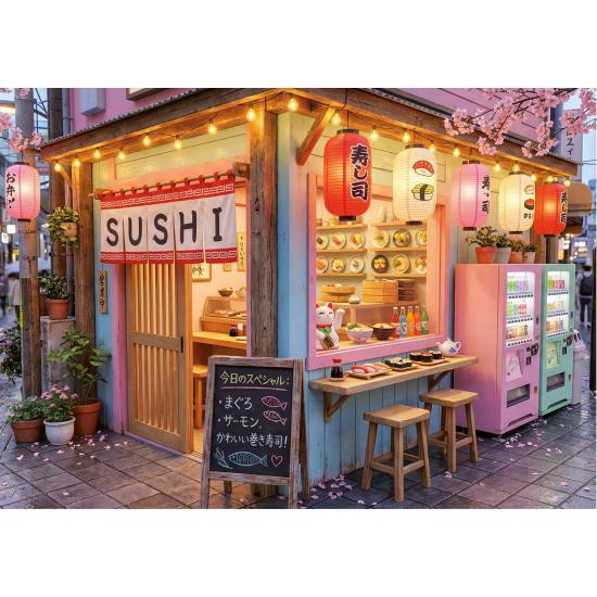 Puzzle Educa Kawaii Sushi de 1000 Piezas