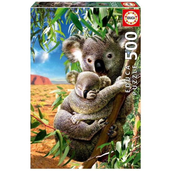 Puzzle Educa Koala con su Cachorro de 500 Piezas Puzzle Educa Koala con su Cachorro de 500 Piezas