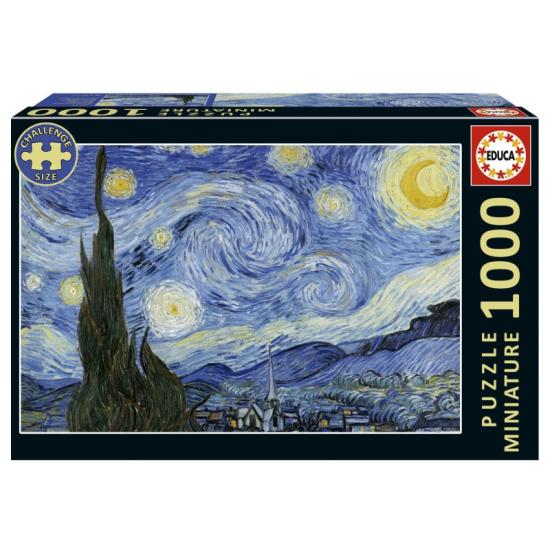 Puzzle Educa La Noche Estrellada (Piezas MINIATURA) 1000 Pzs