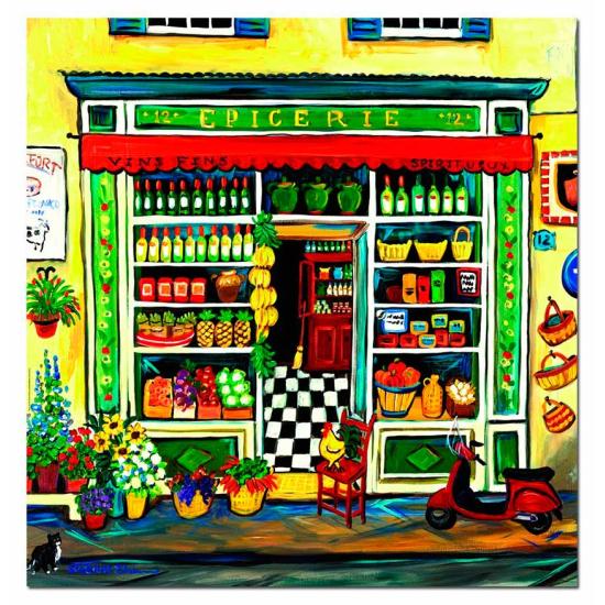 Puzzle Educa La Tienda de Comestibles de 1000 Piezas