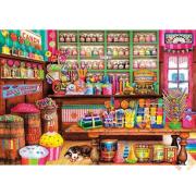 Puzzle Educa La Tienda de Dulces de 1000 Piezas