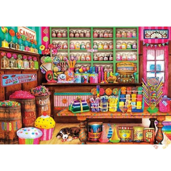 Puzzle Educa La Tienda de Dulces de 1000 Piezas