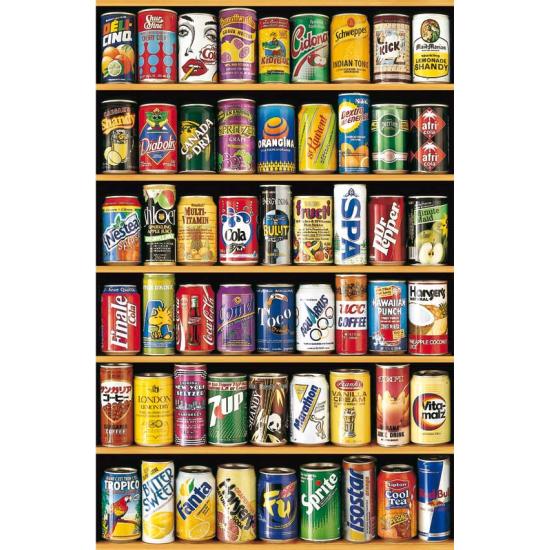 Puzzle Educa Latas (Piezas Miniatura) de 1000 Piezas