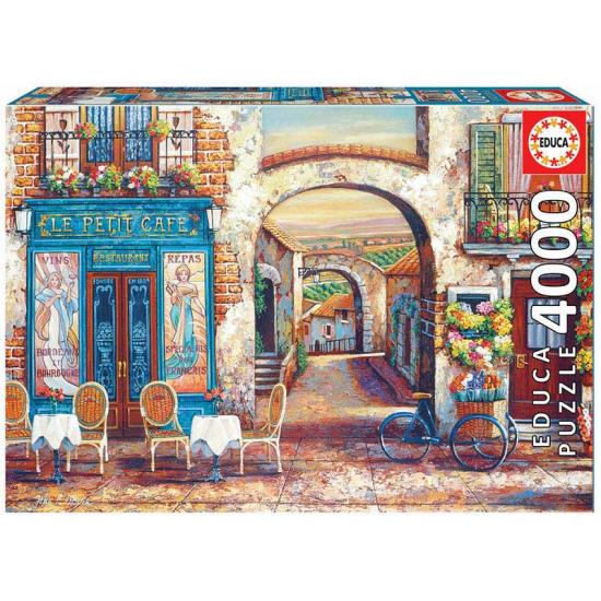 Puzzle Educa Le Petit Café de 4000 Piezas