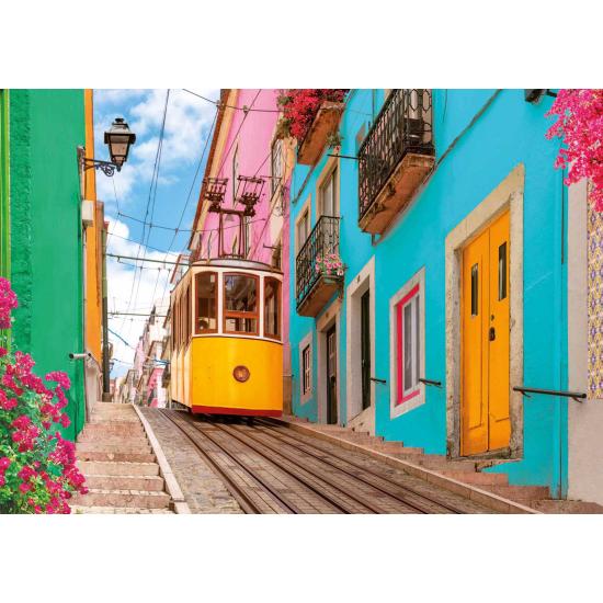 Puzzle Educa Lisboa Colorida de 1000 Piezas