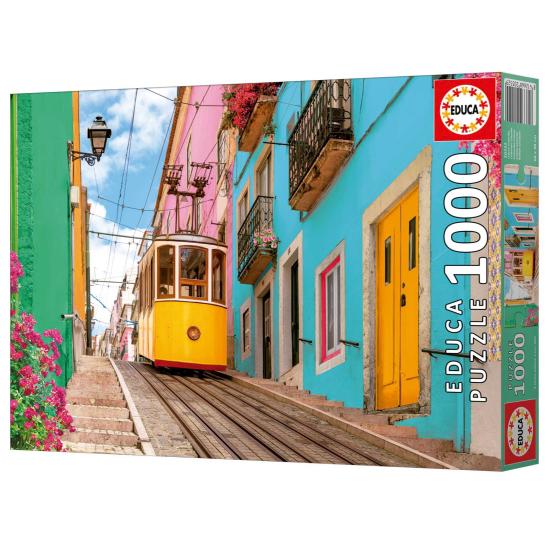 Puzzle Educa Lisboa Colorida de 1000 Piezas