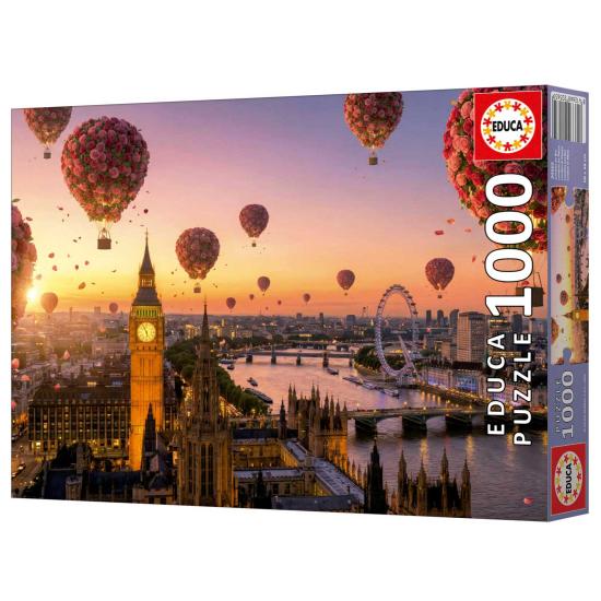 Puzzle Educa Londres en Flor de 1000 Piezas