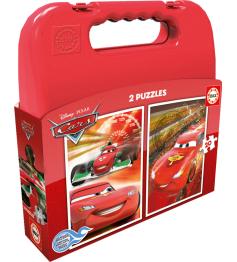 Puzzle Educa Maleta Cars 2 x 20 Piezas