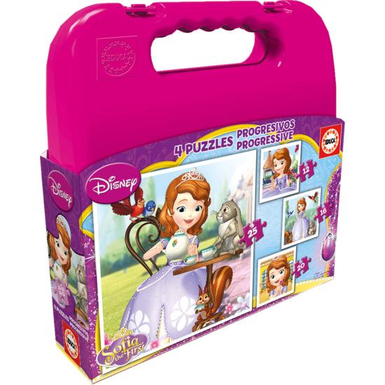 Puzzle Educa Maleta Progresiva Princesa Sofía Puzzle Educa Maleta Progresiva Princesa Sofía