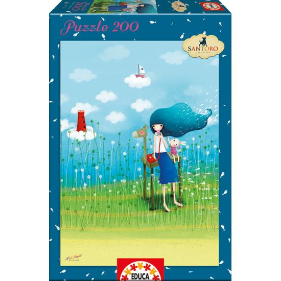 Puzzle Educa Más Allá del Mar de 200 Piezas