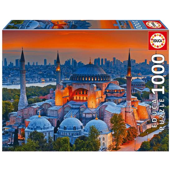 Puzzle Educa Mezquita Azul, Estambul de 1000 Piezas Puzzle Educa Mezquita Azul, Estambul de 1000 Piezas